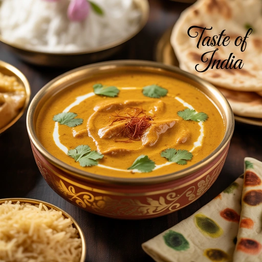 藏红花奶油咖喱